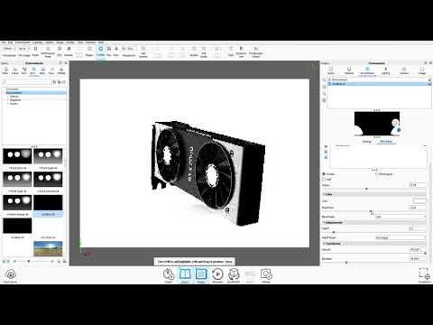 Tips and Tricks: Creating highlights using the HDRI editor in KeyShot