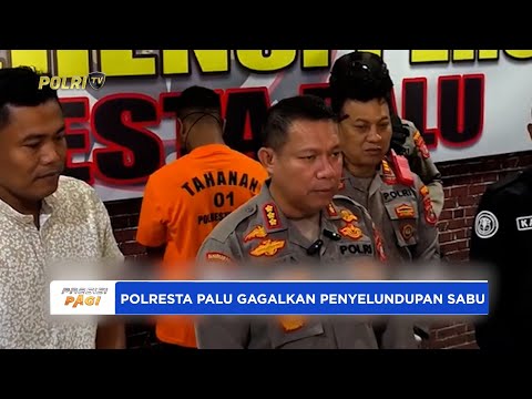 POLRESTA PALU GAGALKAN PENYELUNDUPAN SABU 3 KILOGRAM