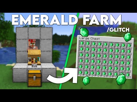 Voltrox - Minecraft INFINITE Emerald Farm! - 1.20+ Emerald Farm Tutorial