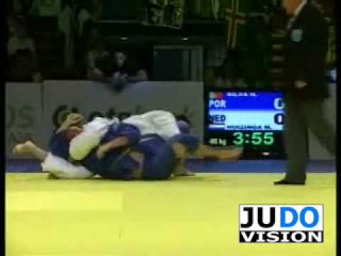 JUDO 2008 European Championships: Hugo Silva (POR) - Mark Huizinga (NED)