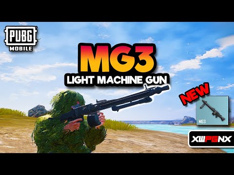 New Gun MG3 in PUBG MOBILE - HYPE!