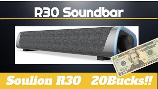 Soulion R30 Review -  Totally worth it!   20 Bucks!!
