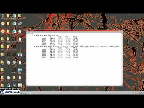 Gigabyte Ryzen RAM overclocking.