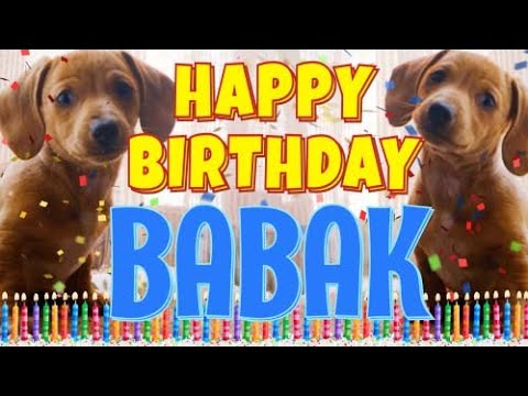 Happy Birthday Babak! ( Funny Talking Dogs ) What Is Free On My Birthday