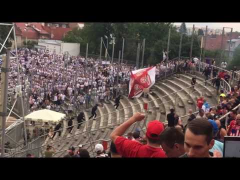 Zbrojovka vs Baník 28. 7. 2017 (poločasová bitka)