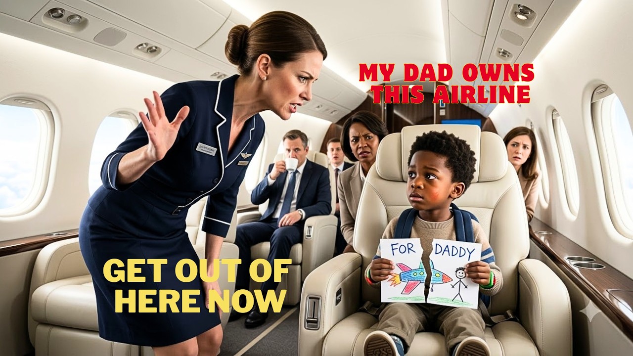Flight Attendant BRUTALLY Slaps Toddler In First Class — Panics Realizing He’s SkyVista CEO’s Son