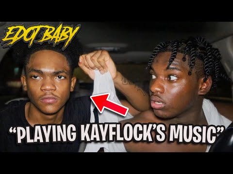 I PLAYED KAYFLOCK & DTHANG MUSIC IN FRONT OF EDOT BABY AND THIS HAPPENED...