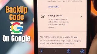 How to Find Google 2-Step Verification Backup Codes! [Updated]