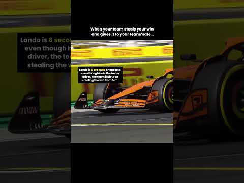 When Mclaren gifted Lando Norris' win to Oscar Piastri in F1
