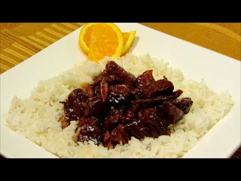 How To Make Orange Pork - Easy Chinese Food Recipe