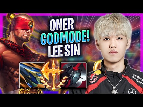 ONER LITERALLY GOD MODE WITH LEE SIN! - T1 Oner Plays Lee Sin JUNGLE vs Viego! | Season 2024