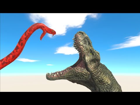 DEADLY JUMP INTO THE MOUTH #5 | Animal Revolt Battle Simulator