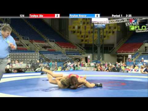 Cadet WM 124 - Teshya Alo (Hawaii) vs. Peyton Reece (Washington)