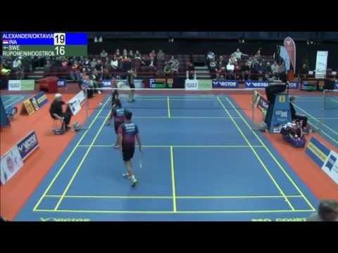 Austrian Open 2015 - QF | XD R. Alexander/M. Oktaviani(INA)[4] VS N. Ruponen/A. Hogstrom(SWE)