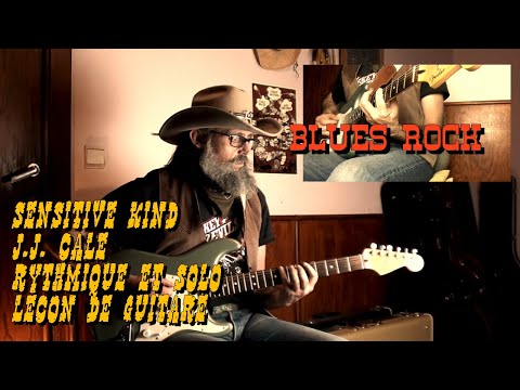 J.J. Cale - Sensitive Kind Solo - Leçon de Guitare - Tabs + Backing Track