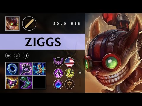 Ziggs Mid vs Twisted Fate - NA Master Patch 25.24