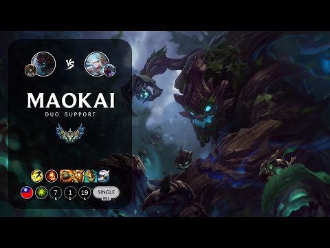 Maokai Support vs Janna - TW Challenger Patch 14.7