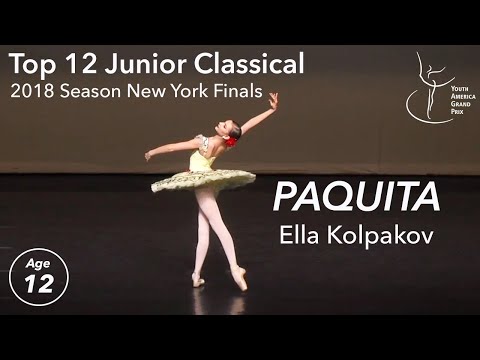 Ella Kolpakov - Age 12 - Paquita - 2018 YAGP Ballet Competition NYC Finals Top 12 Junior Classical