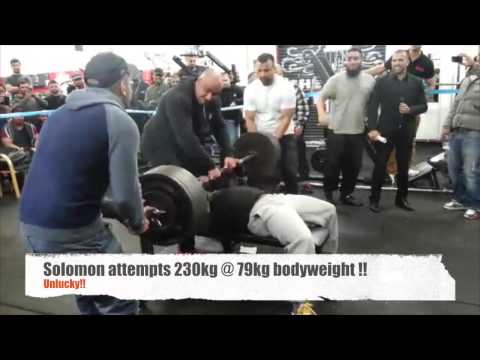 Undisputed 79kg Benchpress Champion