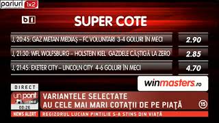 UPZ: Super cotele zilei si cele mai tari variante la cerere!