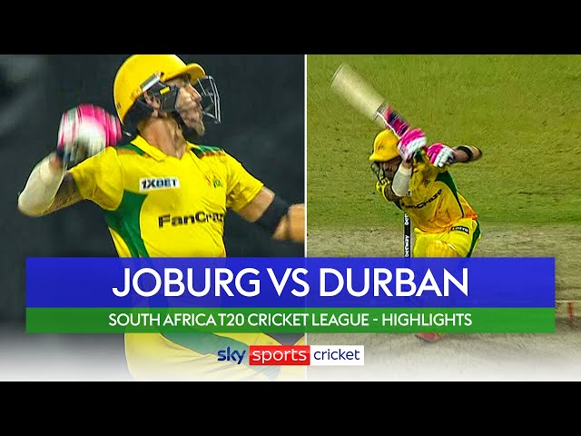 Faf du Plessis hits STUNNING first SA20 century! 🤩 | Joburg vs Durban  | SA20 Highlights