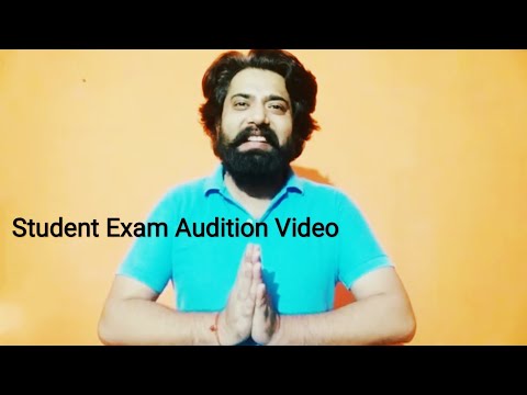 Student Exam Audition Video