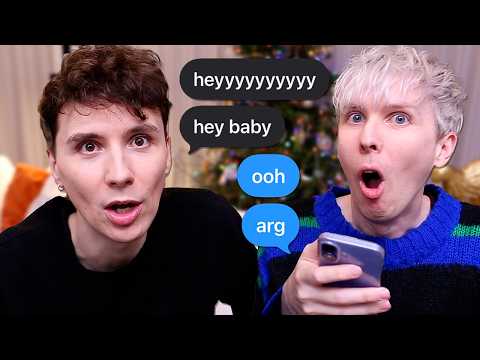 What Dan and Phil Text Each Other (now everyone knows our secret)