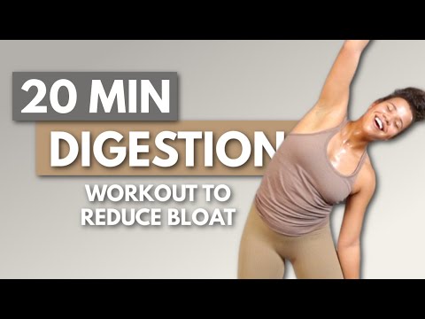 20 Min Workout for Bloating and Digestion (Low Impact)