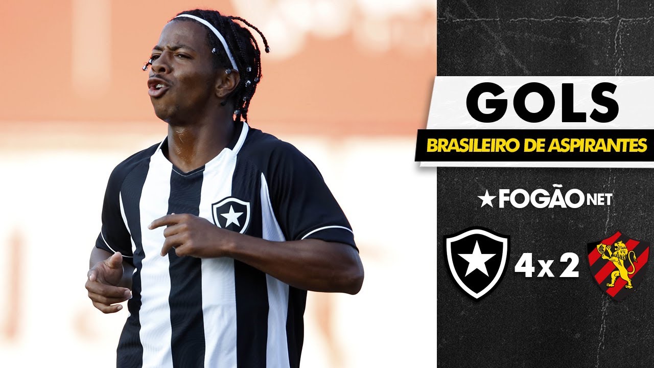 VÍDEO: Gols de Botafogo 4×2 Sport pela primeira rodada do Campeonato Brasileiro de Aspirantes