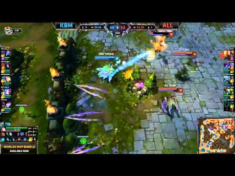 TinOwns assassinates Wickd - KBM vs ALL (S4 Worlds)