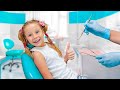 Nastya Puts On Braces For Straight Teeth
