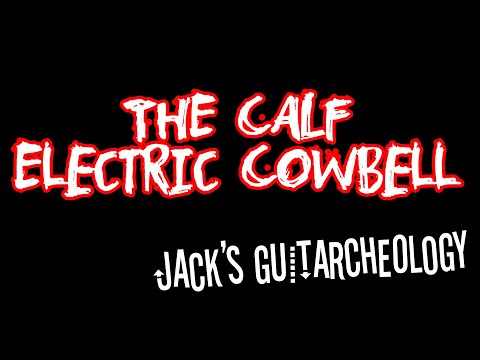 Jack's Guitarcheology "THE CALF" Electric Mini-Cowbell Experimental Instrument (2020, Coke Machine) image 18