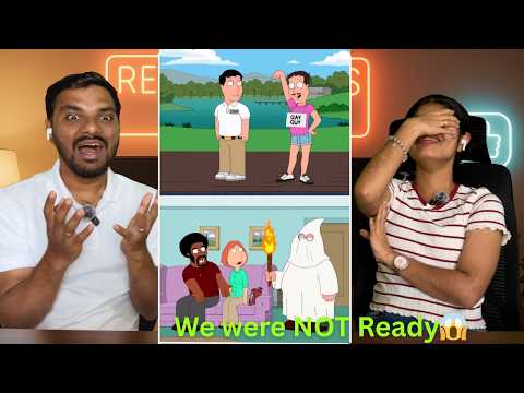 Indian Reaction to Family Guy’s MOST Offensive Humor 🔥#reaction  #trending  #viral