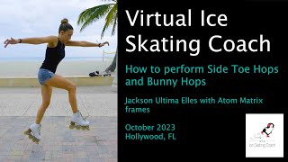 How to do Side Toe Hops and Bunny Hops on Artistic Inline Skates