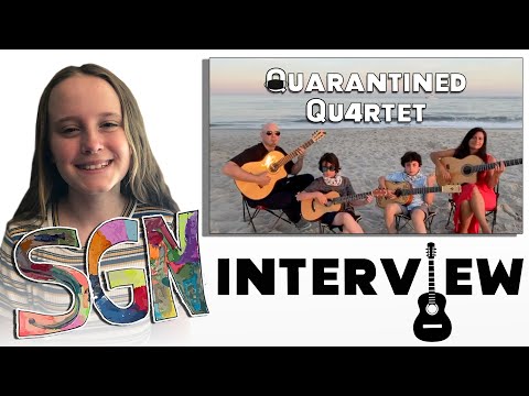 SGN Special Report - The Quarantined Quartet - New York Family of Spanish Guitar Players