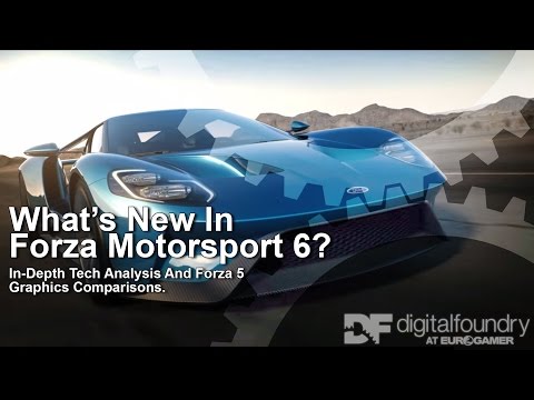 What's New in Forza 6? Tech Analysis + Forza 5 Graphics Comparison