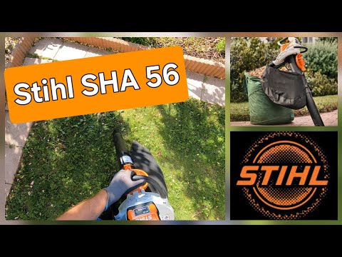 Premier test Aspiro-Broyeur Stihl SHA 56 @STIHL @STIHL USA