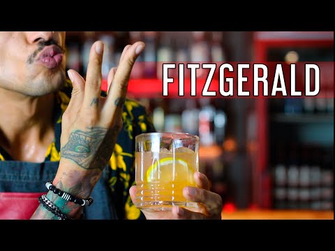 O DRINK DO MOMENTO DESCOMPLICADO | Como fazer o FITZGERALD | RECEITA