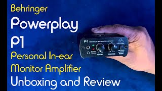 Video thumbnail for Behringer Powerplay P1 In-ear Monitor Amp Unboxing and Review by Joe Cosas