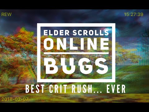 Elder Scrolls Online | Best Crit Rush............Ever