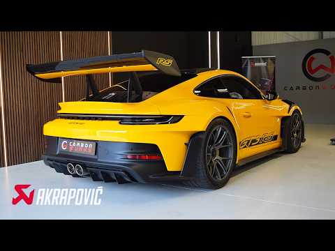 New Porsche GT3 RS Akrapovic Exhaust Upgrade - It's EPIC!