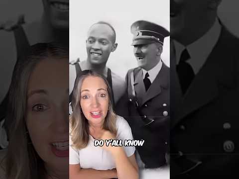When Famous Olympian Jesse Owens Was Snubbed by Hitler! #shorts
