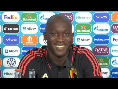 Romelu Lukaku Says Christian Eriksen Text Him Saying He's Ok - Denmark v Belgium Presser - Euro 2020
