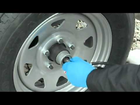 How to Lube EZ Lube Bearings on a Wells Cargo Trailer