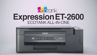 mandat Tarif harmonisk Epson EcoTank ET-2600 A4 Colour Multifunction Inkjet Printer - C11CF46401
