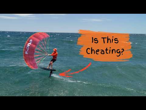 This Feels Like a New Sport — Light-Wind Parawing with Foil Drive