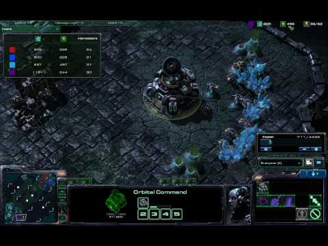 [HD] Starcraft 2 - iNcontroL + LzGaMeR vs Voidwards + charlie PT1