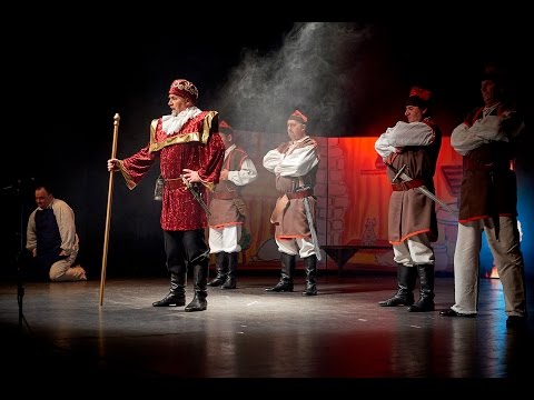 Folklorni mjuzikl - isječci sa premijere (postava 17 sati)