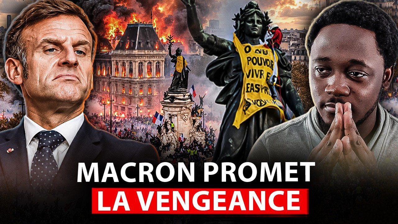Un pays dans le chaos, Macron à perdu le contrôle, le mouvement s'étend en Europe
