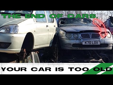 THE END OF OLD CARS? - YOUR CAR IS TOO OLD! - The Retirement Of My Rover 75 and why YOU may be next…